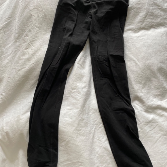 Black Athleta Leggings High Rise Chit Chat Tight - Picture 2 of 3